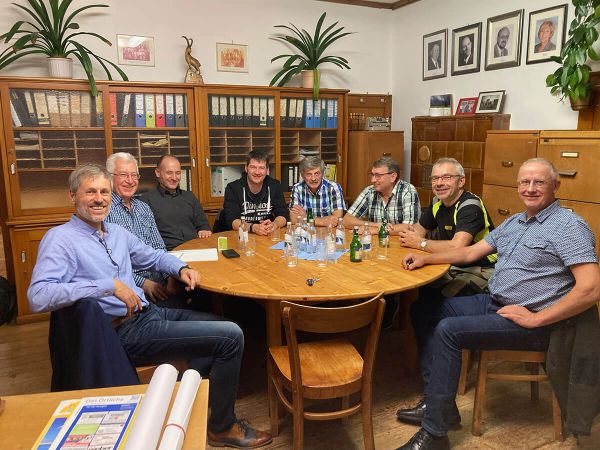 Besuch in der Ortsverwaltung Reichenbach
