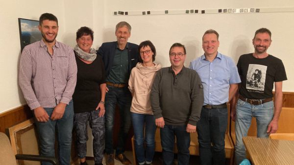 Treffen mit der Ortsverwaltung von Niederwasser